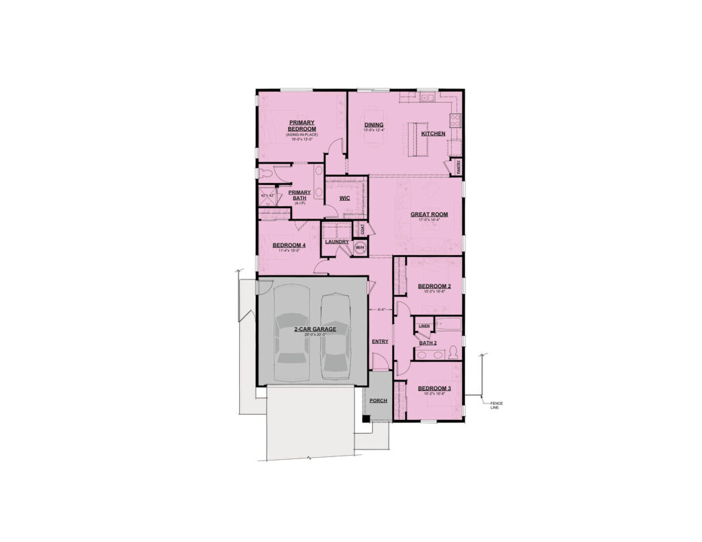 Creekbed Floorplans Plan 2