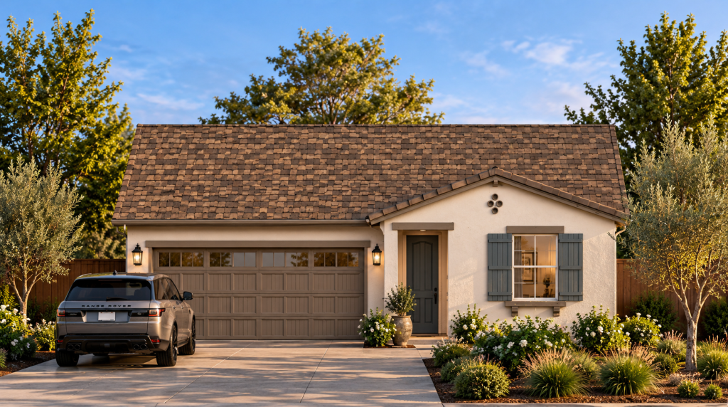 Plan2A-Warm Modern Farmhouse Curb Appeal