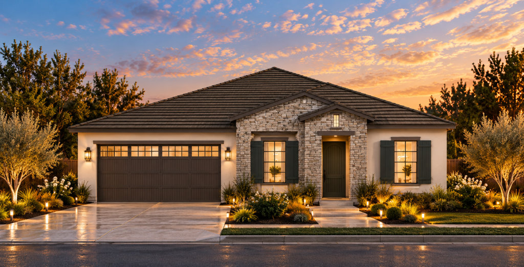 Plan2B-Golden Hour Modern Mediterranean Home