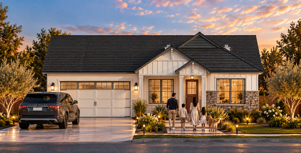 Plan2C-Golden Hour Family Arrival